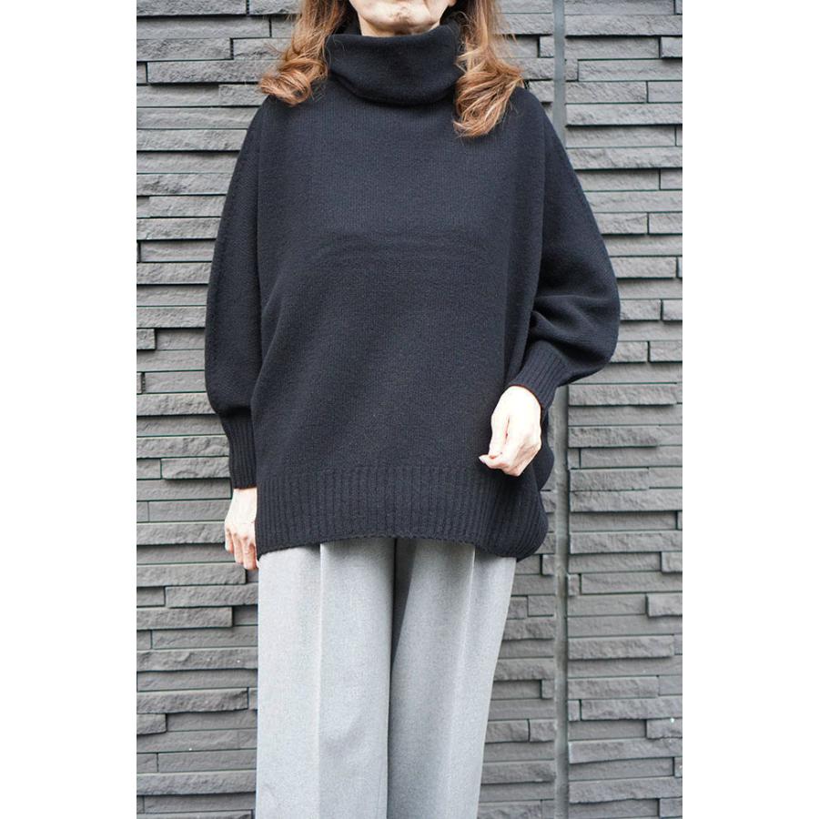 Cafune（カフネ） 2024AW Cafune ドルマンスリーブ ハイネックニット