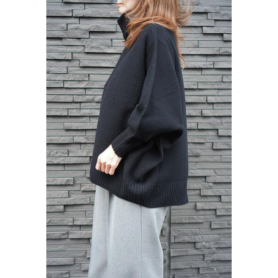 Cafune（カフネ） 2024AW Cafune ドルマンスリーブ ハイネックニット