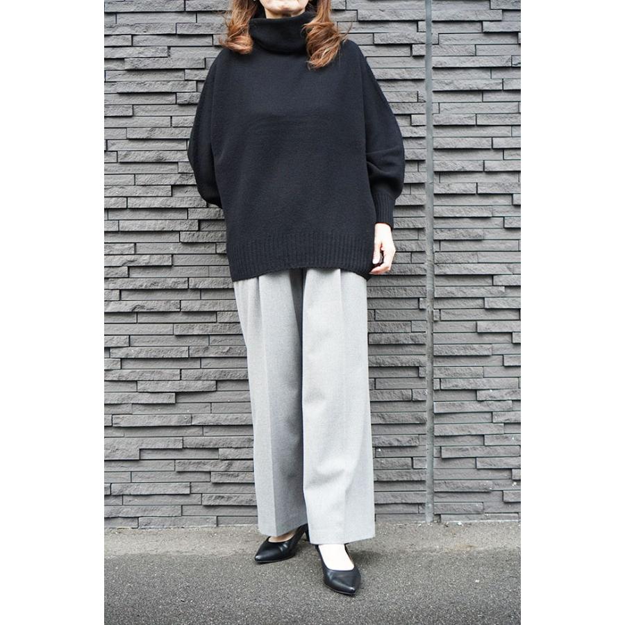 Cafune（カフネ） 2024AW Cafune ドルマンスリーブ ハイネックニット