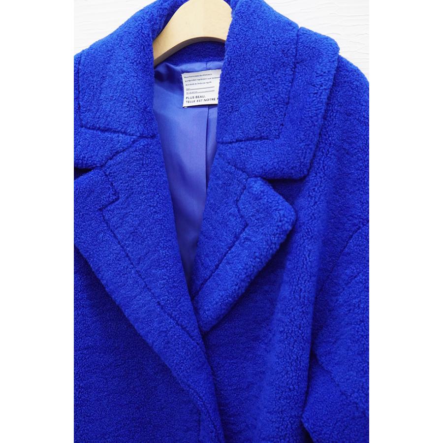 PASSIONE（パシオーネ） スライバーモッサテディベアコート 446410