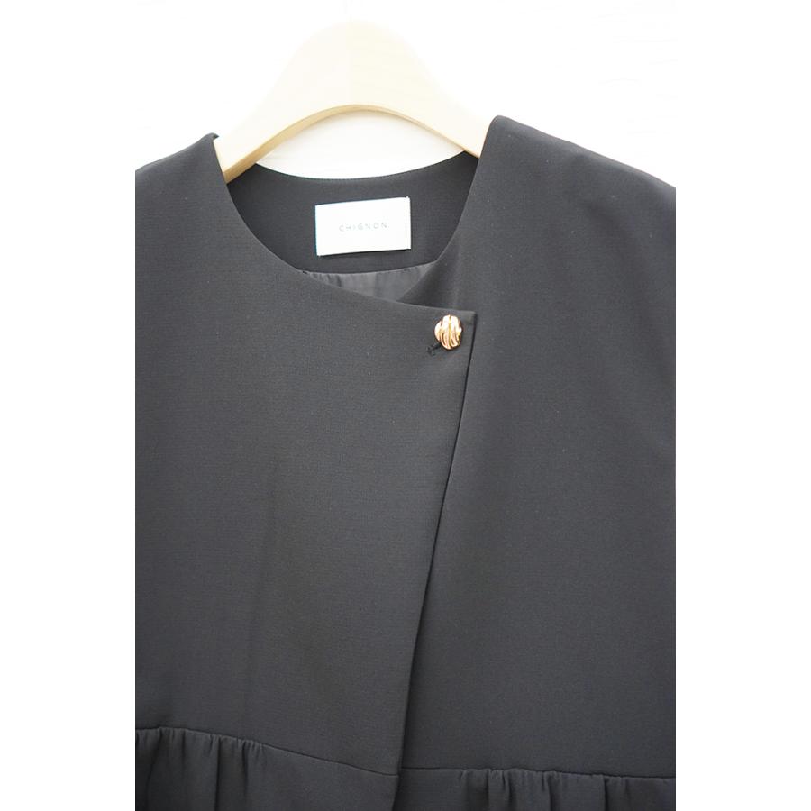 CHIGNON（シニヨン） 30％OFF CHIGNON ペプラムベスト 4646-489MK
