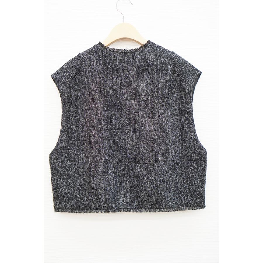 CHIGNON（シニヨン） 30%OFF CHIGNON ツイードショートベスト 4646
