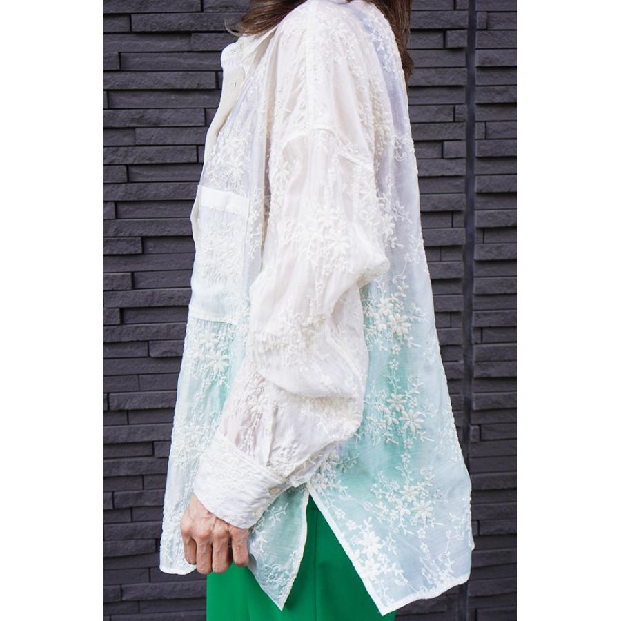 【30％OFF】Cafune カフネ 花柄レース シャツブラウス 春夏シーズン 515905 | Cafune | 01