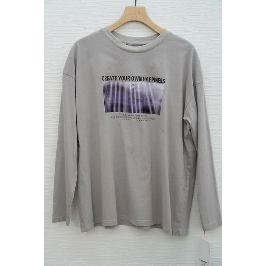 【20％OFF】PASSIONE パシオーネ レディース プリントロゴ ロングカットソ― 長袖カットソー 春秋シーズン 516957 | PASSIONE | 14