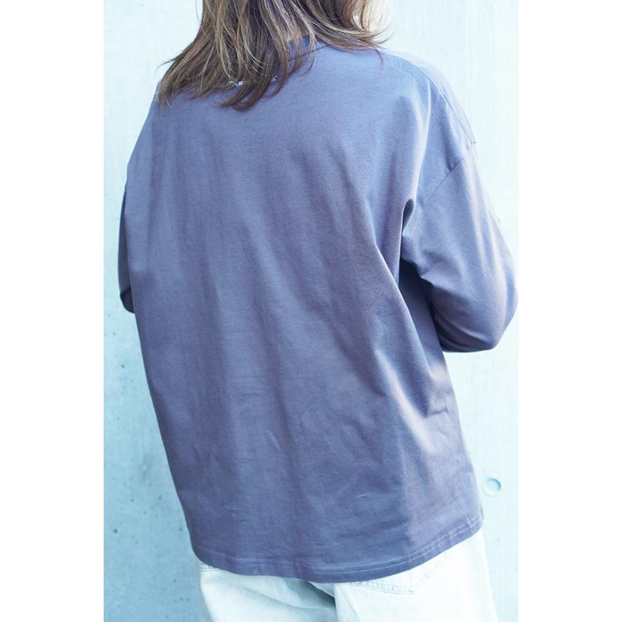 【20％OFF】PASSIONE パシオーネ レディース プリントロゴ ロングカットソ― 長袖カットソー 春秋シーズン 516957 | PASSIONE | 02