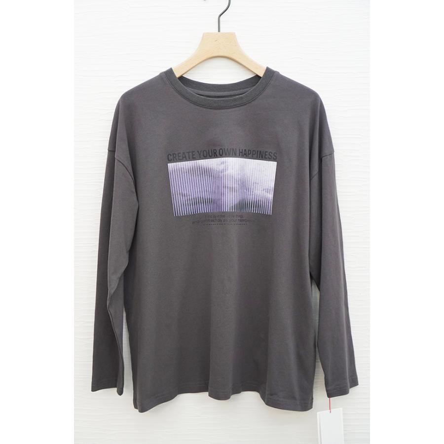 【20％OFF】PASSIONE パシオーネ レディース プリントロゴ ロングカットソ― 長袖カットソー 春秋シーズン 516957 | PASSIONE | 08
