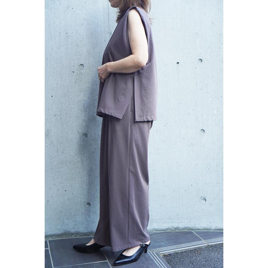 【30％OFF】Cafune　カフネ　コットン100％　スリーブレスカットソー　525934 | Cafune | 01