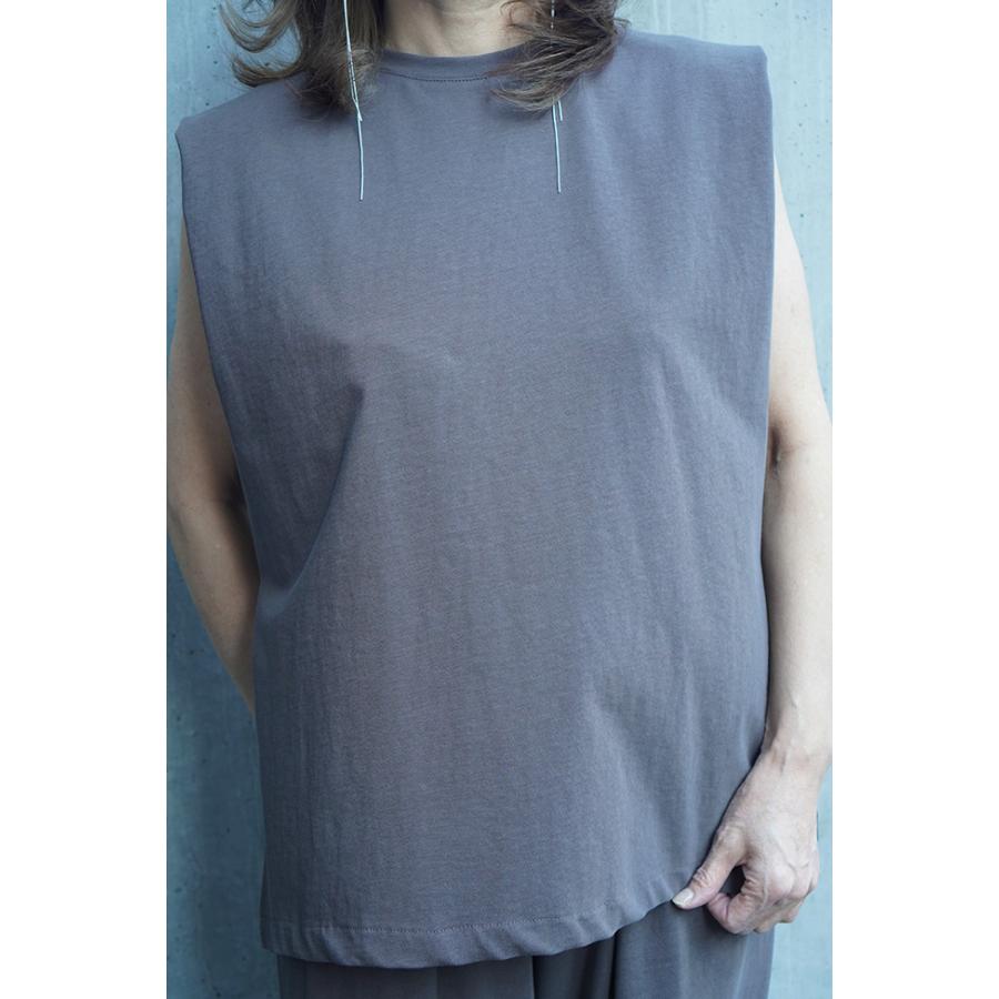 【30％OFF】Cafune　カフネ　コットン100％　スリーブレスカットソー　525934 | Cafune | 03
