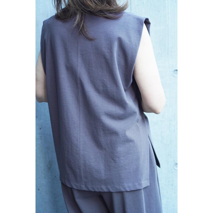 【30％OFF】Cafune　カフネ　コットン100％　スリーブレスカットソー　525934 | Cafune | 05