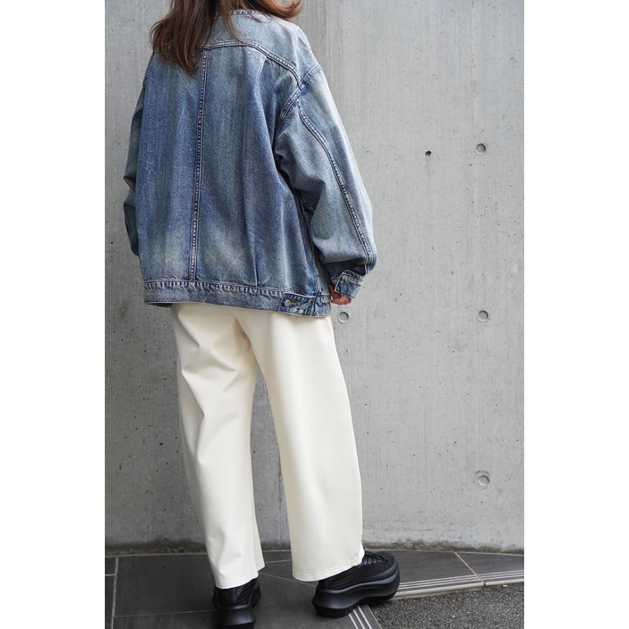 cafuneノーカラーデニムジャケット Cafune カフネ 大人気 ノーカラーデニムジャケット 535409 : ICHITA