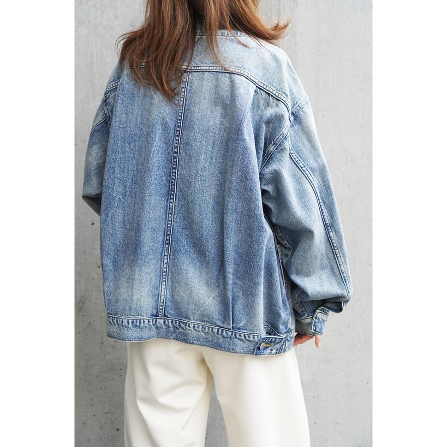 PASSIONE Cafune カフネ 大人気 ノーカラーデニムジャケット