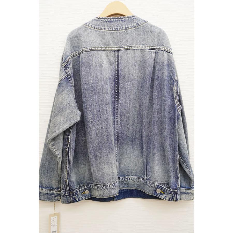 PASSIONE Cafune カフネ 大人気 ノーカラーデニムジャケット