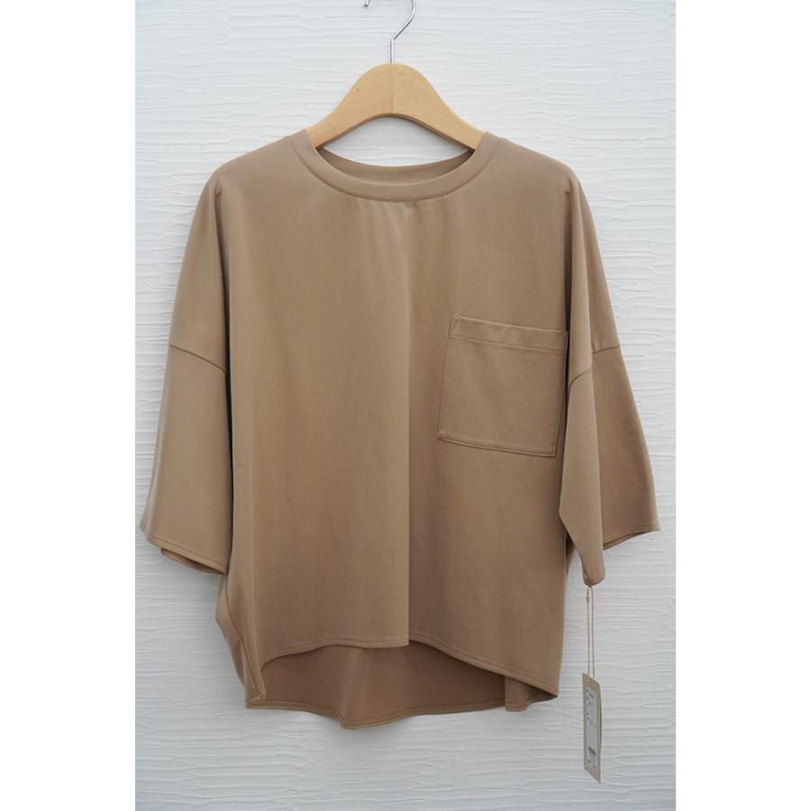 Cafune　カフネ　キュプラ混　5分袖カットソー　535901 | Cafune | 09
