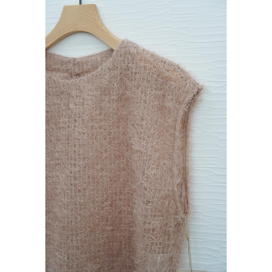 【30％OFF】Cafune　カフネ　フェザー×チュール　フレンチスリーブ　プルオーバー　535906 | Cafune | 07
