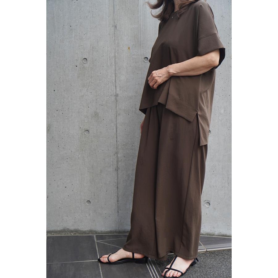 Cafune　カフネ　ジョーゼット素材　半袖カットソー　535917　2025秋冬 | Cafune | 05