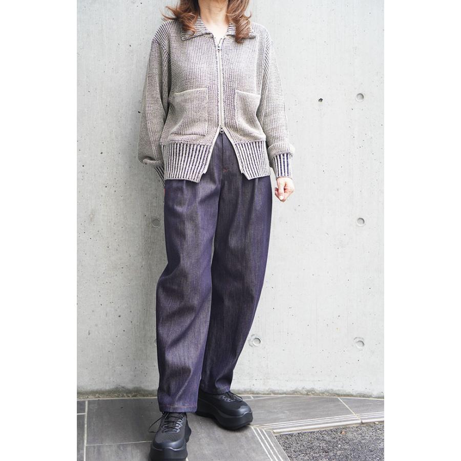 【30％OFF】Cafune カフネ ステンカラーニットジャケット 535965 | 