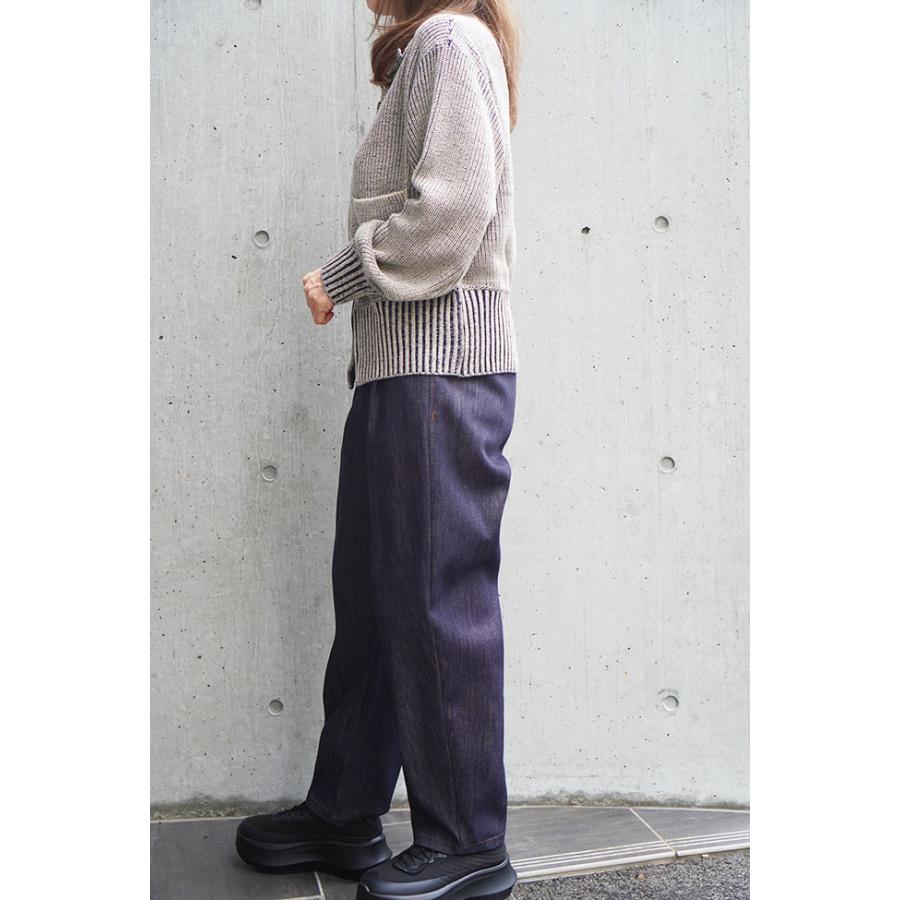 【30％OFF】Cafune カフネ ステンカラーニットジャケット 535965 |  | 01