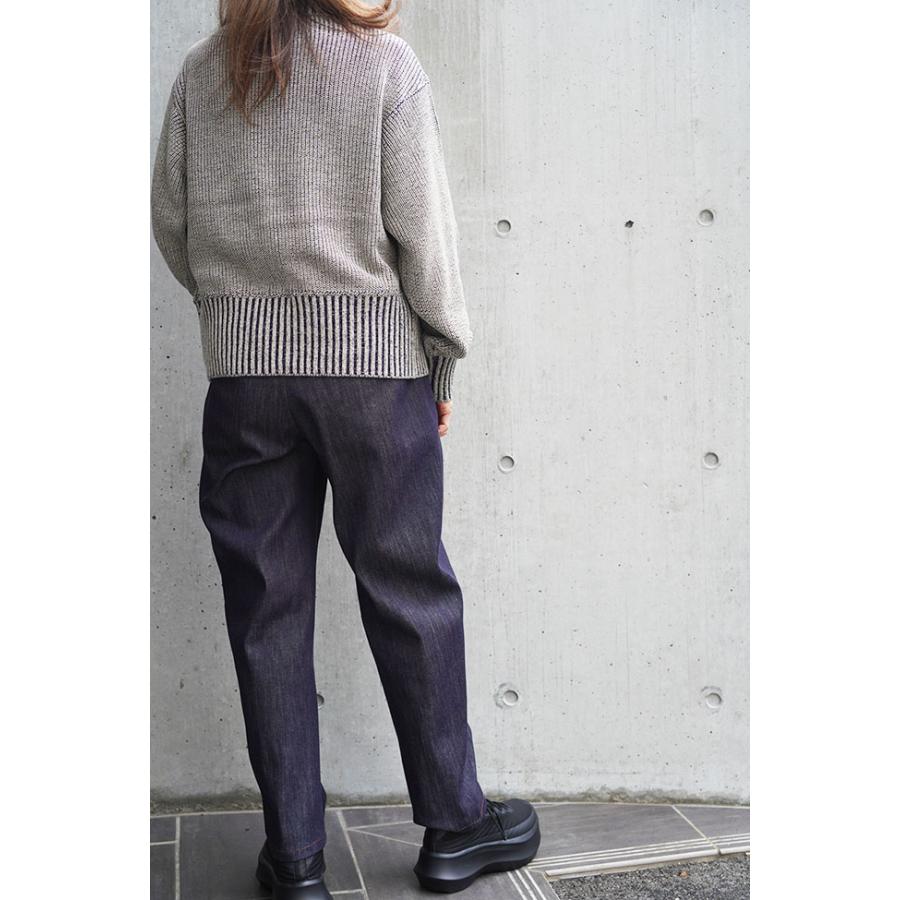 【30％OFF】Cafune カフネ ステンカラーニットジャケット 535965 |  | 02
