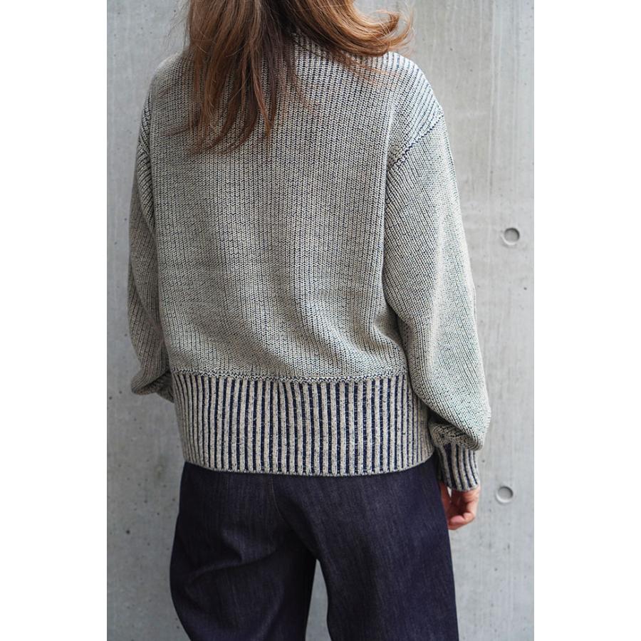 【30％OFF】Cafune カフネ ステンカラーニットジャケット 535965 |  | 05