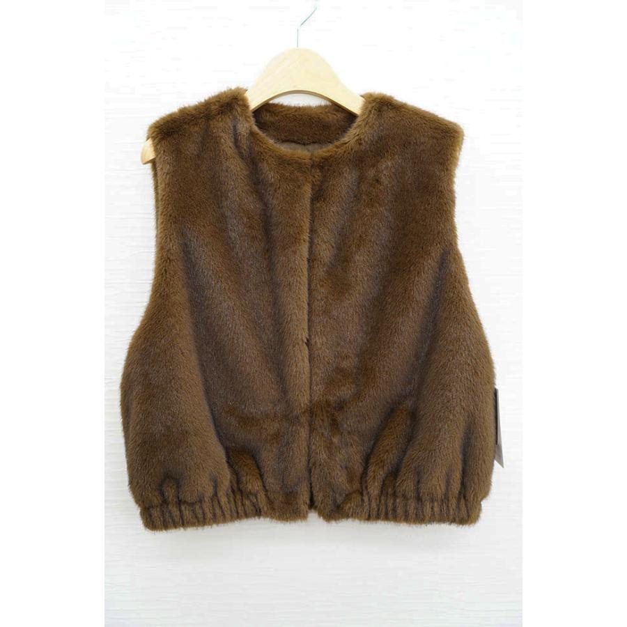 PASSIONE パシオーネ ボアショートベスト レディースベスト