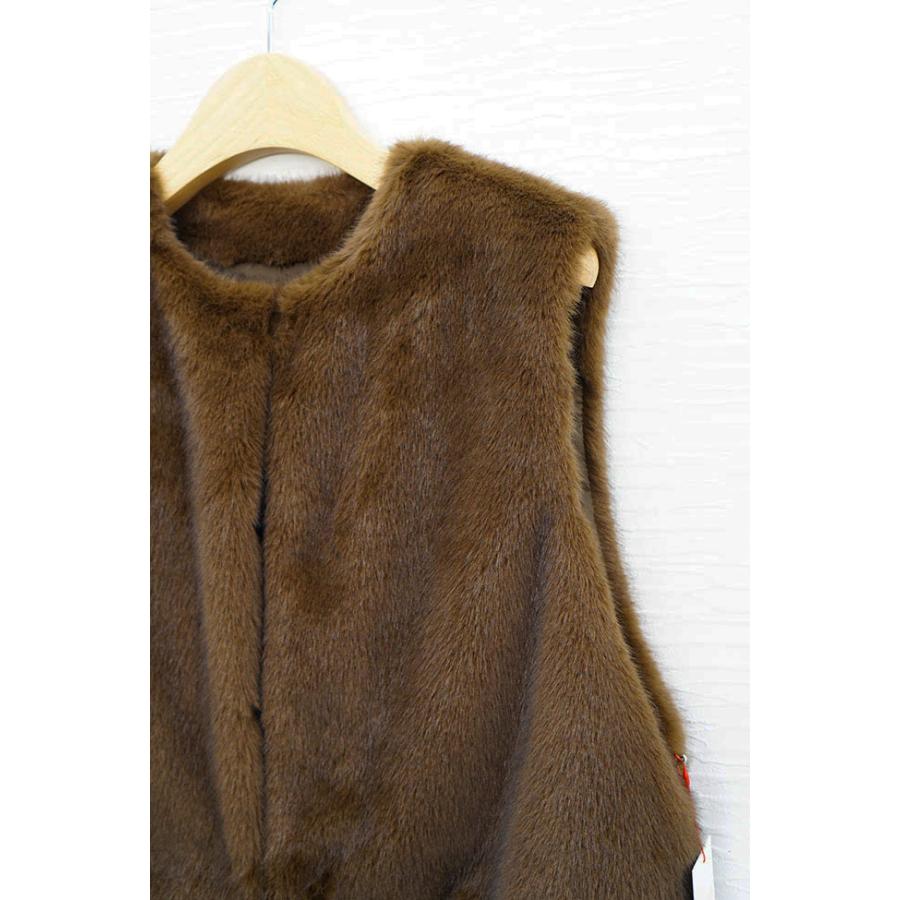 PASSIONE（パシオーネ） ボアショートベスト レディースベスト 2025AW