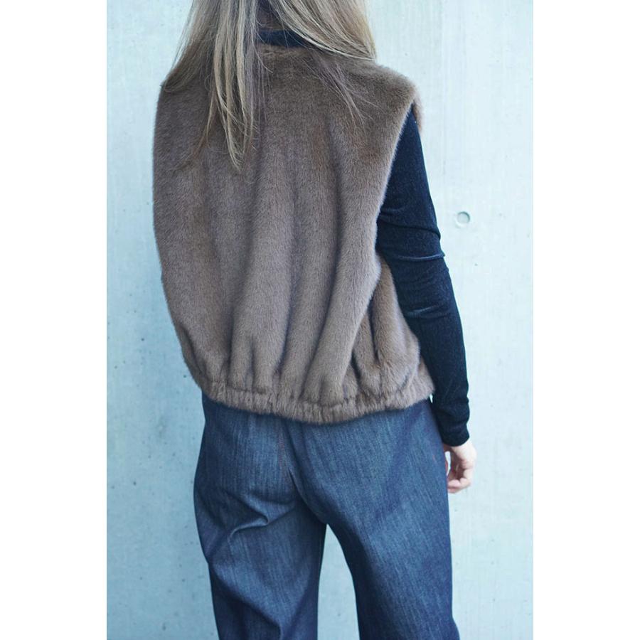 PASSIONE（パシオーネ） ボアショートベスト レディースベスト 2025AW