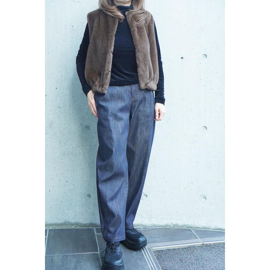 PASSIONE（パシオーネ） ボアショートベスト レディースベスト 2025AW