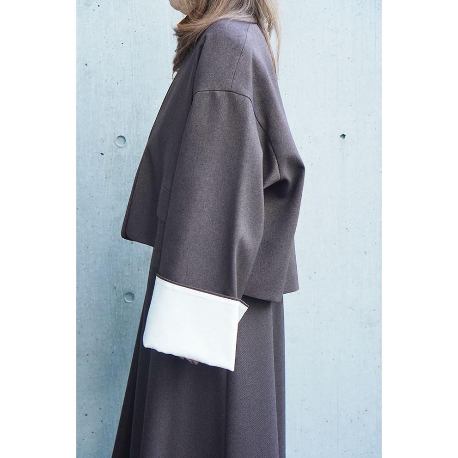 PASSIONE（パシオーネ） ノーカラージャケット レディース きれいめ