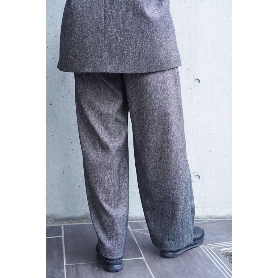 PASSIONE（パシオーネ） PASSIONE｜パシオーネ タック ワイドパンツ