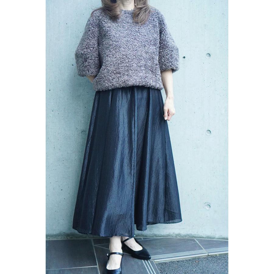 PASSIONE パシオーネ プードルボア 五分袖プルオーバー レディースボア プルオーバー 2025AW 536951 | PASSIONE | 03