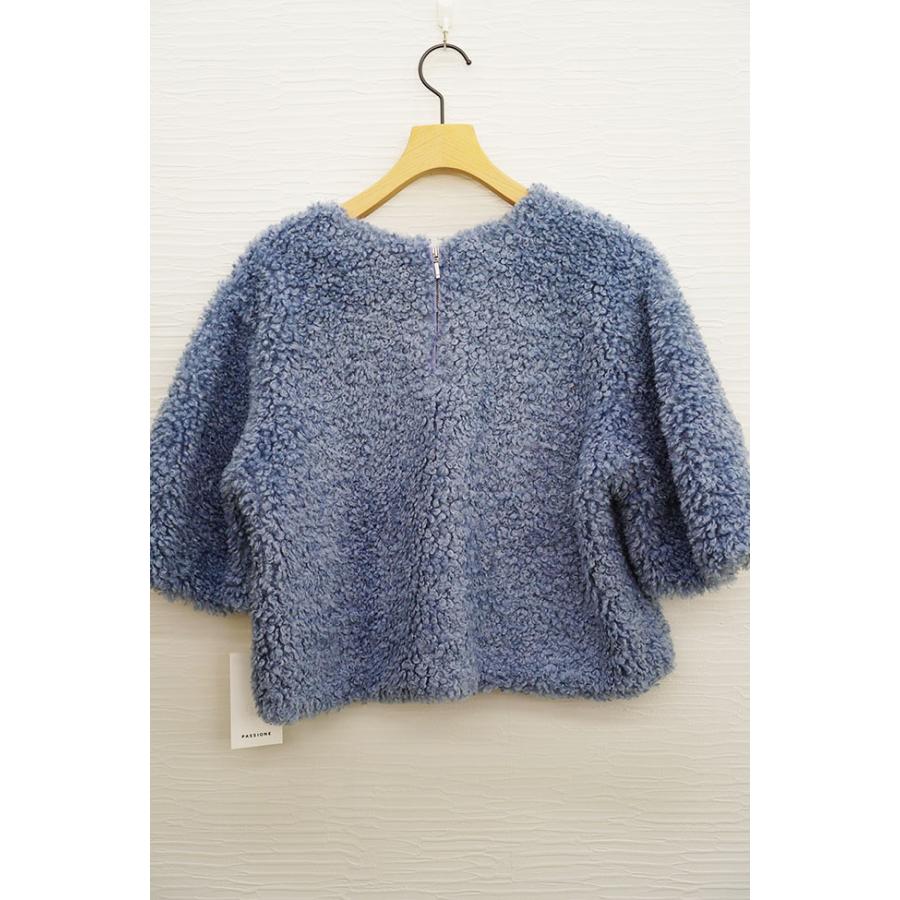 PASSIONE パシオーネ プードルボア 五分袖プルオーバー レディースボア プルオーバー 2025AW 536951 | PASSIONE | 08