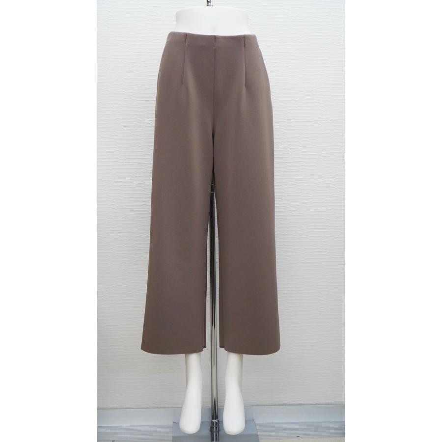 FONTANA GRANDE ストレッチ ストレートワイドパンツ レディース 大人フェミニン きれいめファッション 30代 40代 50代 60代 オールシーズン | FONTANA GRANDE | 11