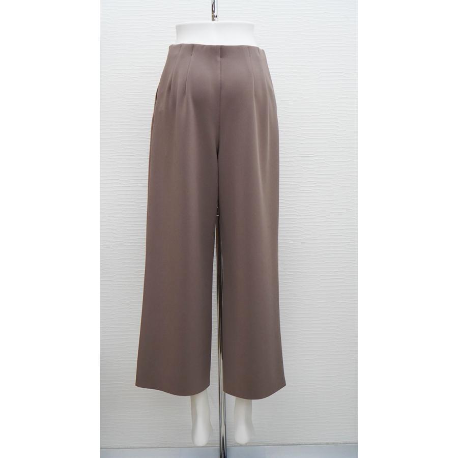 FONTANA GRANDE ストレッチ ストレートワイドパンツ レディース 大人フェミニン きれいめファッション 30代 40代 50代 60代 オールシーズン | FONTANA GRANDE | 12
