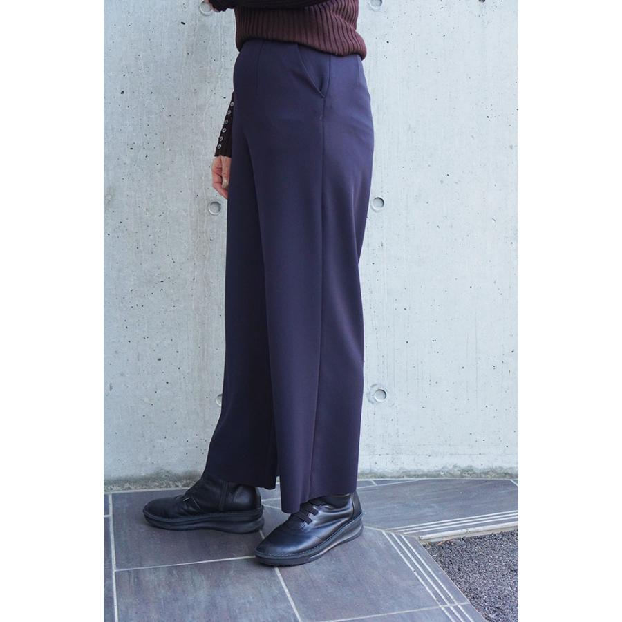 FONTANA GRANDE ストレッチ ストレートワイドパンツ レディース 大人フェミニン きれいめファッション 30代 40代 50代 60代 オールシーズン | FONTANA GRANDE | 04