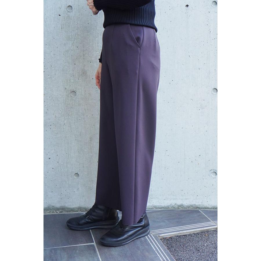 FONTANA GRANDE ストレッチ ストレートワイドパンツ レディース 大人フェミニン きれいめファッション 30代 40代 50代 60代 オールシーズン | FONTANA GRANDE | 07