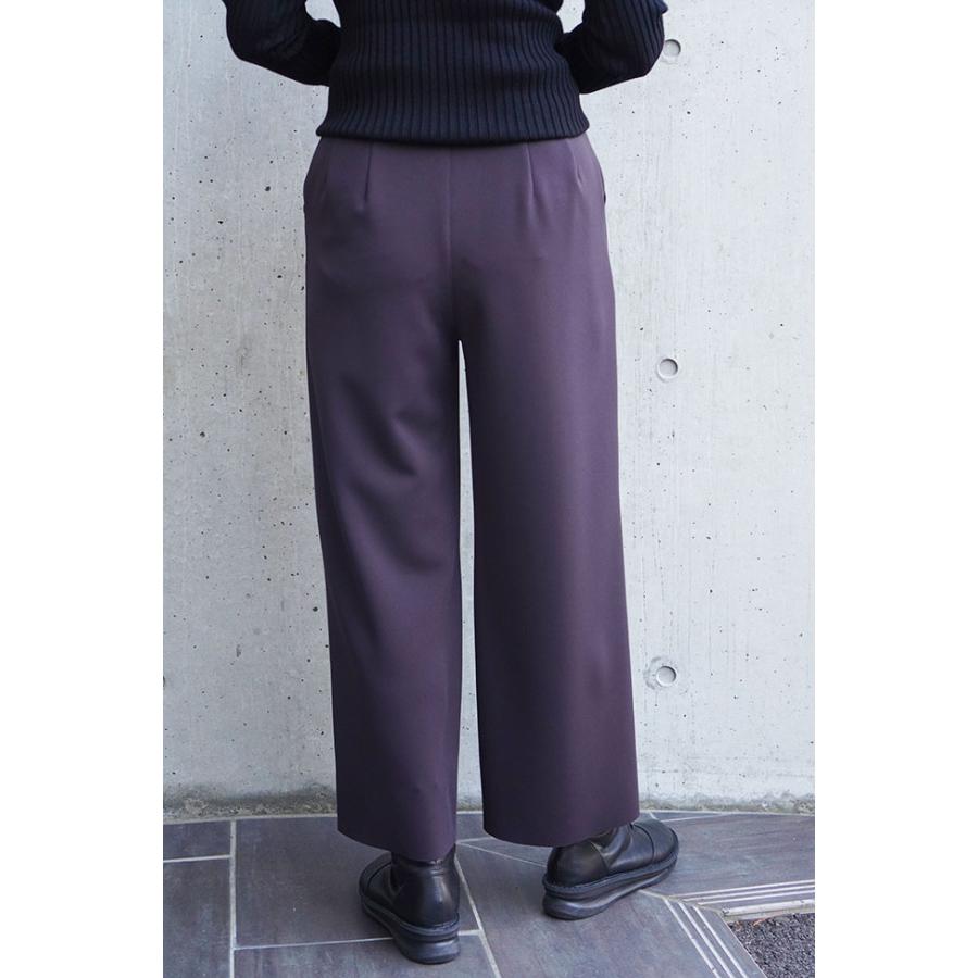 FONTANA GRANDE ストレッチ ストレートワイドパンツ レディース 大人フェミニン きれいめファッション 30代 40代 50代 60代 オールシーズン | FONTANA GRANDE | 08