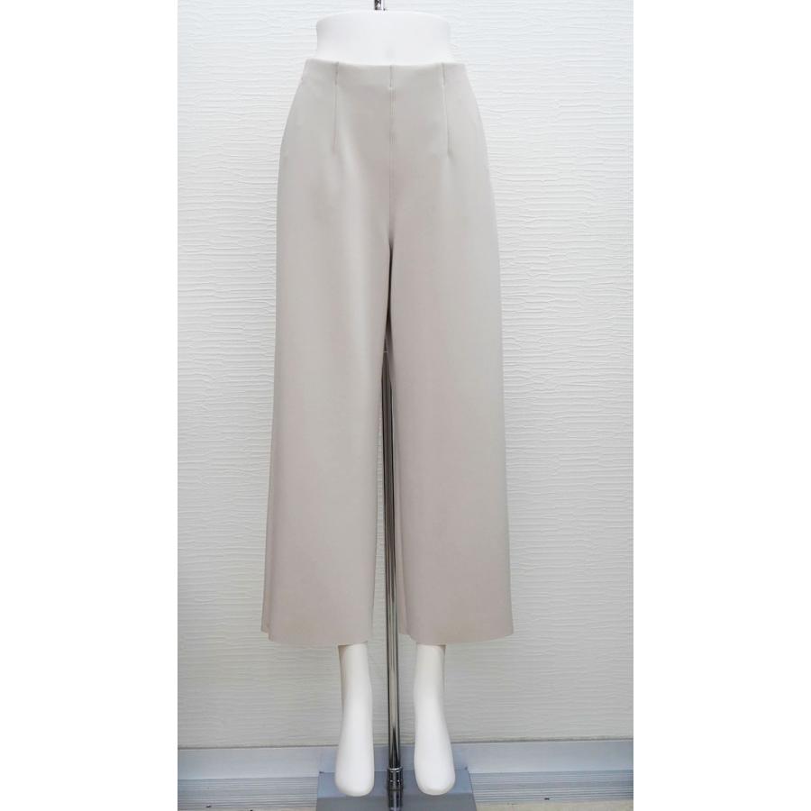 FONTANA GRANDE ストレッチ ストレートワイドパンツ レディース 大人フェミニン きれいめファッション 30代 40代 50代 60代 オールシーズン | FONTANA GRANDE | 09