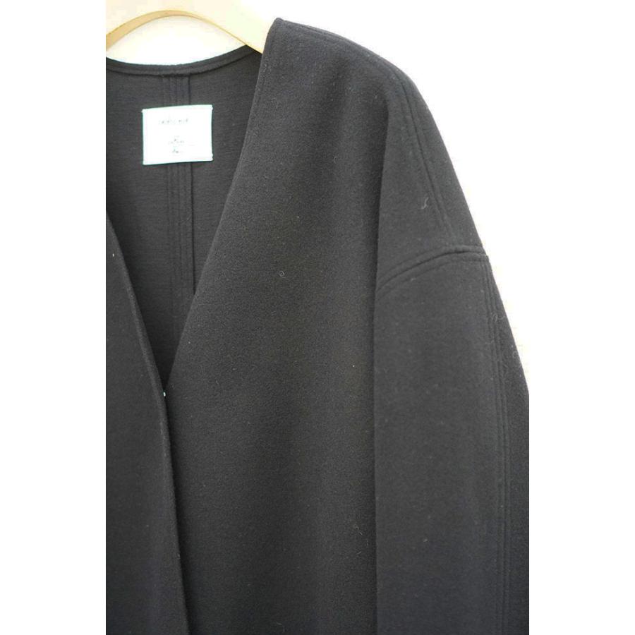 Cafune（カフネ） ウールライク ノーカラージャケット レディース