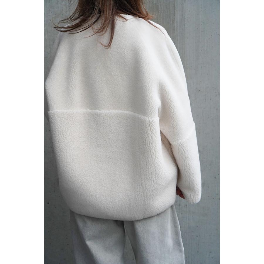 PASSIONE パシオーネ リバーシブル ノーカラーボアジャケット レディースジャケット ボアジャケット 54611 | PASSIONE | 03