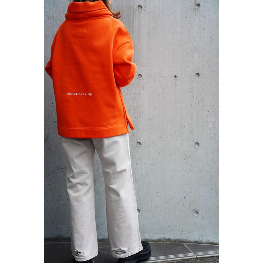 PASSIONE（パシオーネ） フェイクフード 裏起毛パーカー レディース