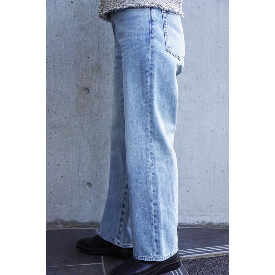 Cafune（カフネ） レディース ストレート デニム オールシーズン