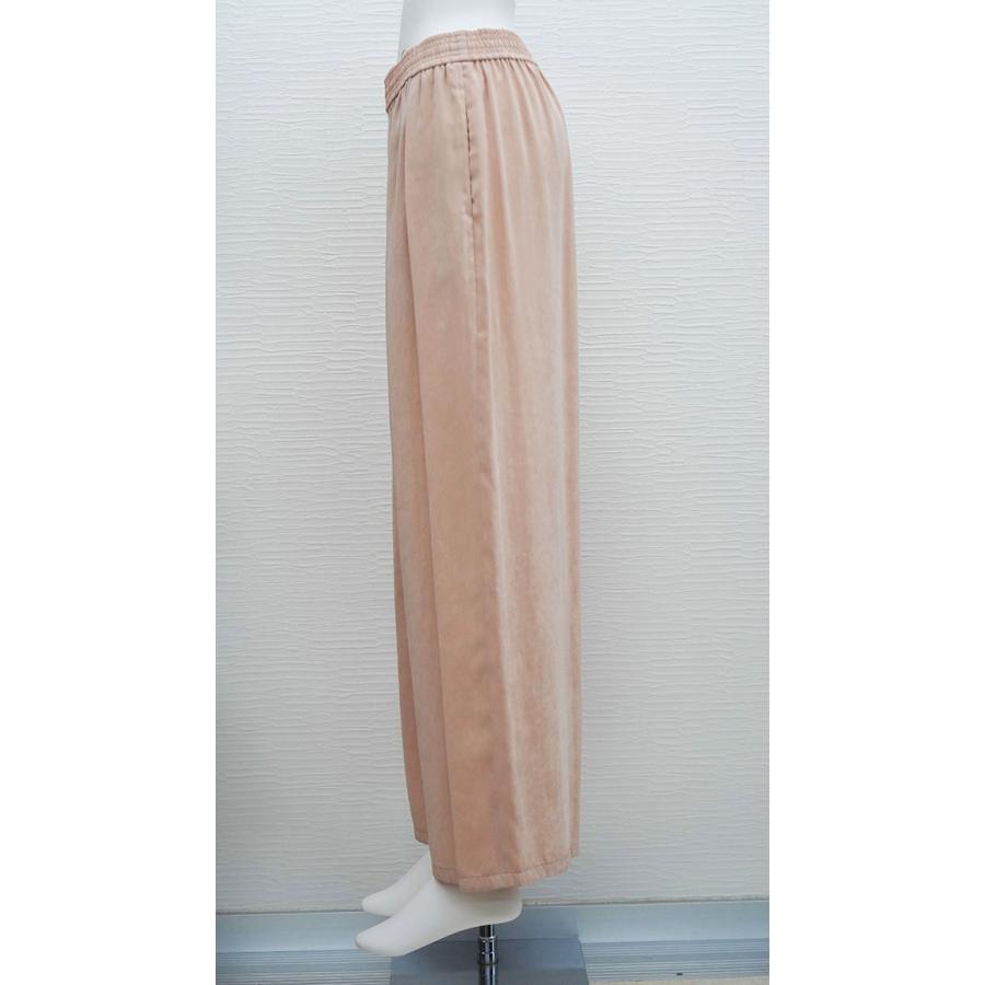 cafune カフネ イージー ワイドパンツ レディース 春夏秋 ピーチスキン加工 全2色フリーサイズ 615623 | Cafune | 08