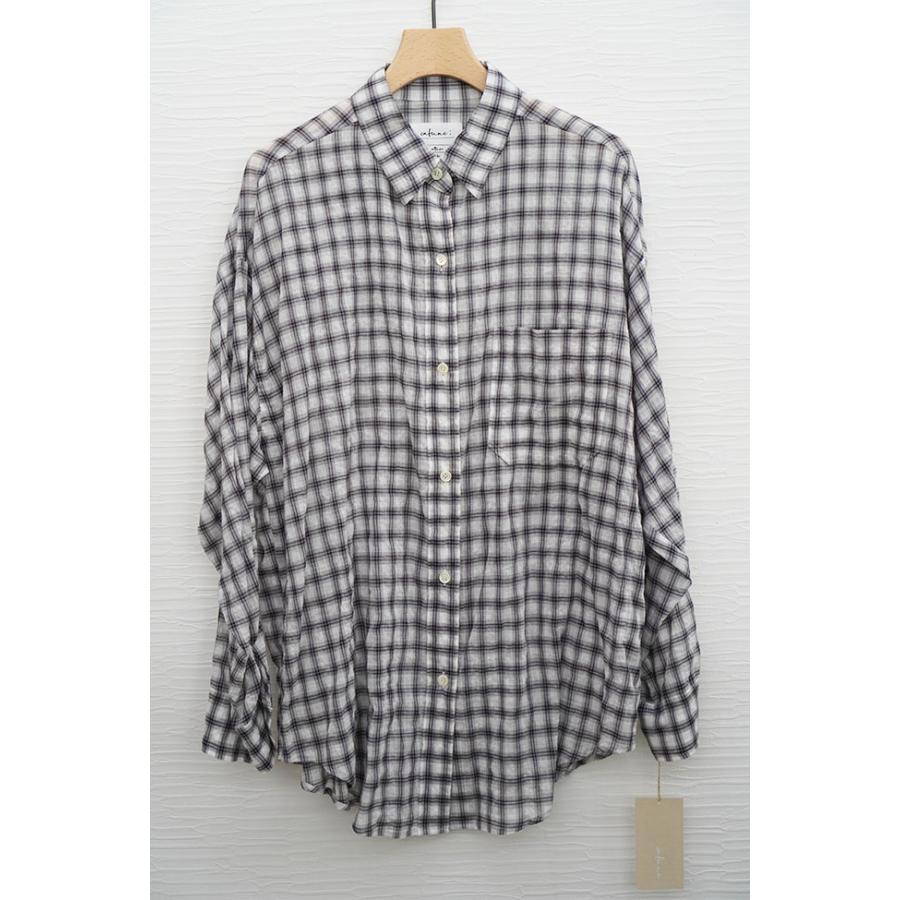 cafune カフネ レディース シャツブラウス シアー素材 春夏シーズン カジュアルコーデ 615902 | Cafune | 04