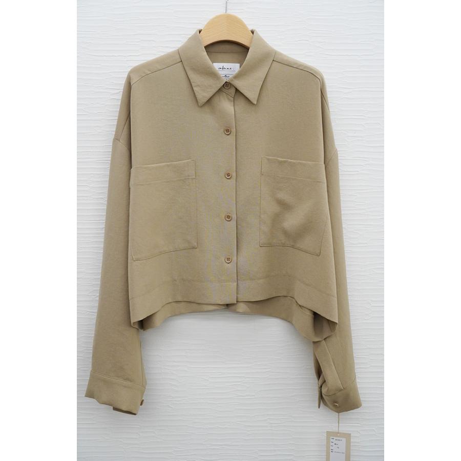 cafune カフネ ショート丈 シャツブラウス レディースブラウス セットアップ可 オケージョン 615917 | Cafune | 09