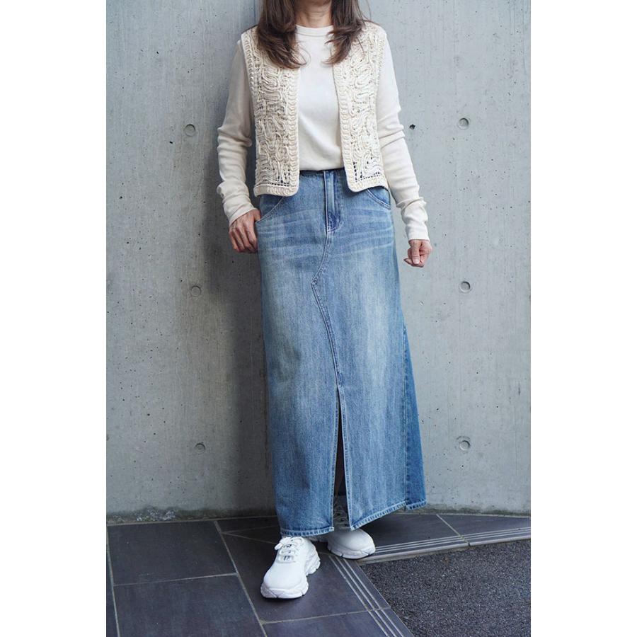 【30％OFF】cafune カフネ メッシュジレ レディース 春夏 ショート丈 全2色フリーサイズ 615919 | Cafune | 01