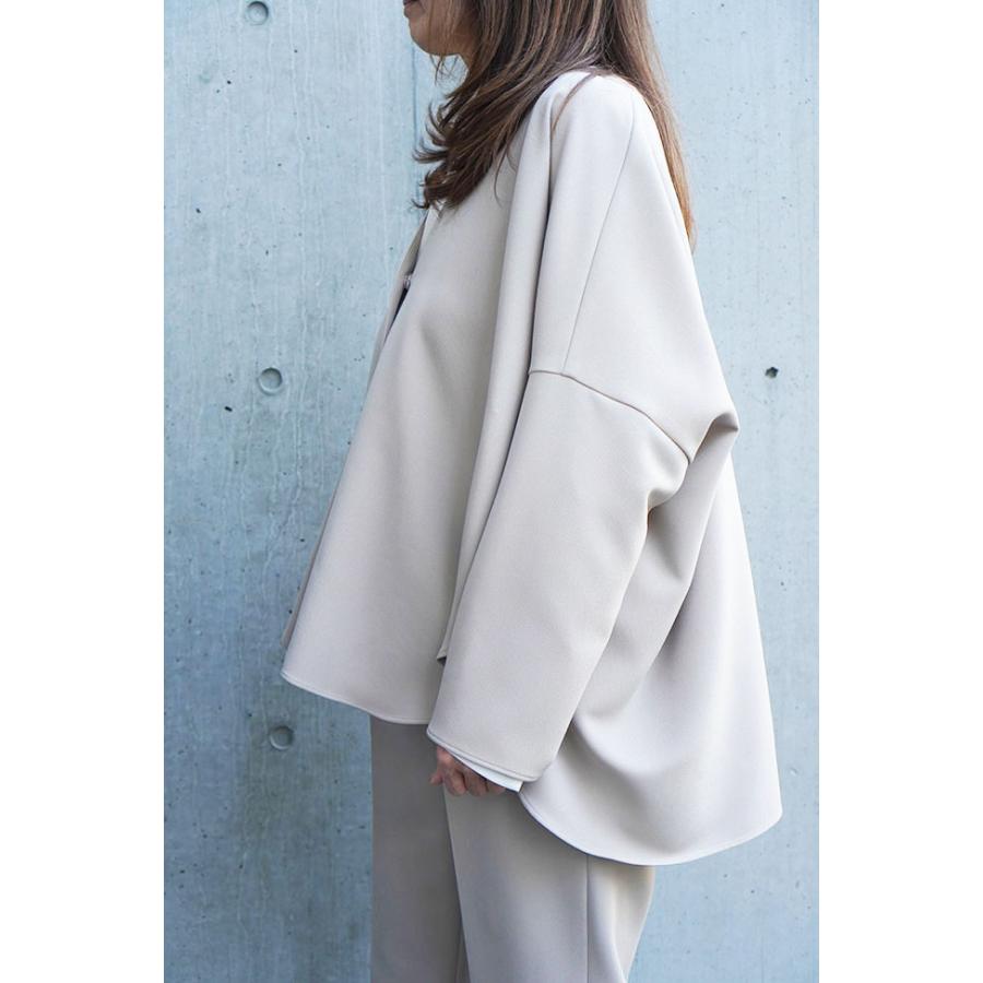 PASSIONE パシオーネ レディース ノーカラージャケット オケージョン オフィスカジュアル オールシーズン 616402 | PASSIONE | 01