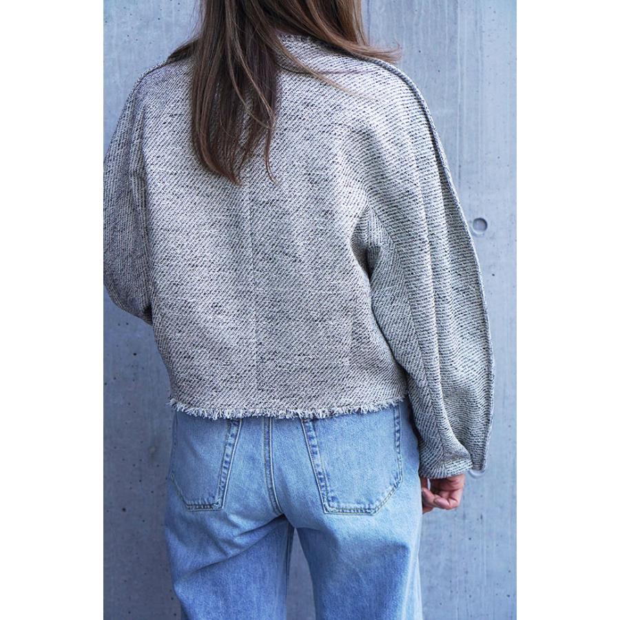 PASSIONE パシオーネ レディース ノーカラー ツイードジャケット オケージョンスタイル 616404 | PASSIONE | 02