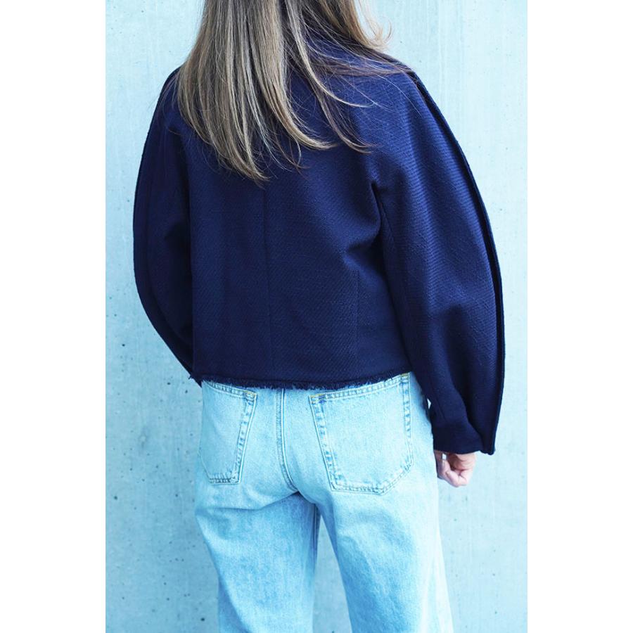 PASSIONE パシオーネ レディース ノーカラー ツイードジャケット オケージョンスタイル 616404 | PASSIONE | 08