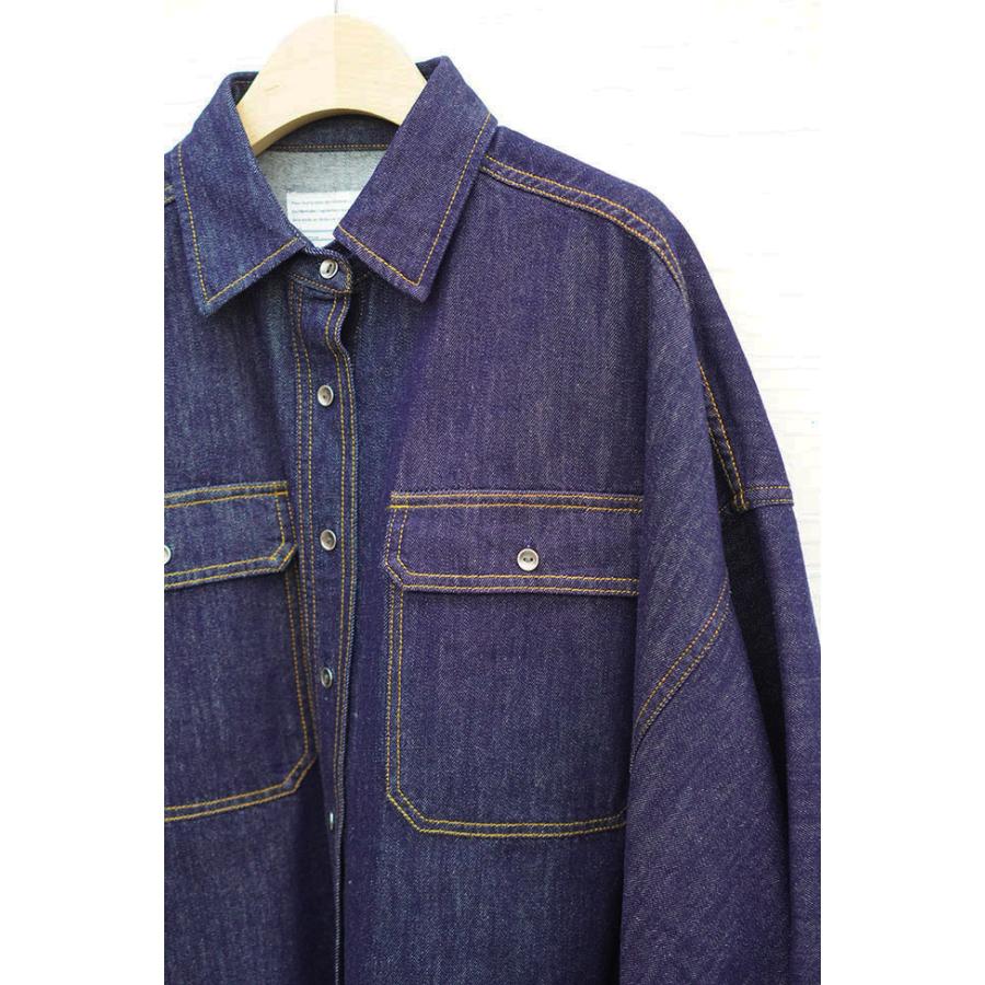 PASSIONE パシオーネ レディース ワイドシルエット デニムシャツ 春秋冬シーズン 616413 | PASSIONE | 10