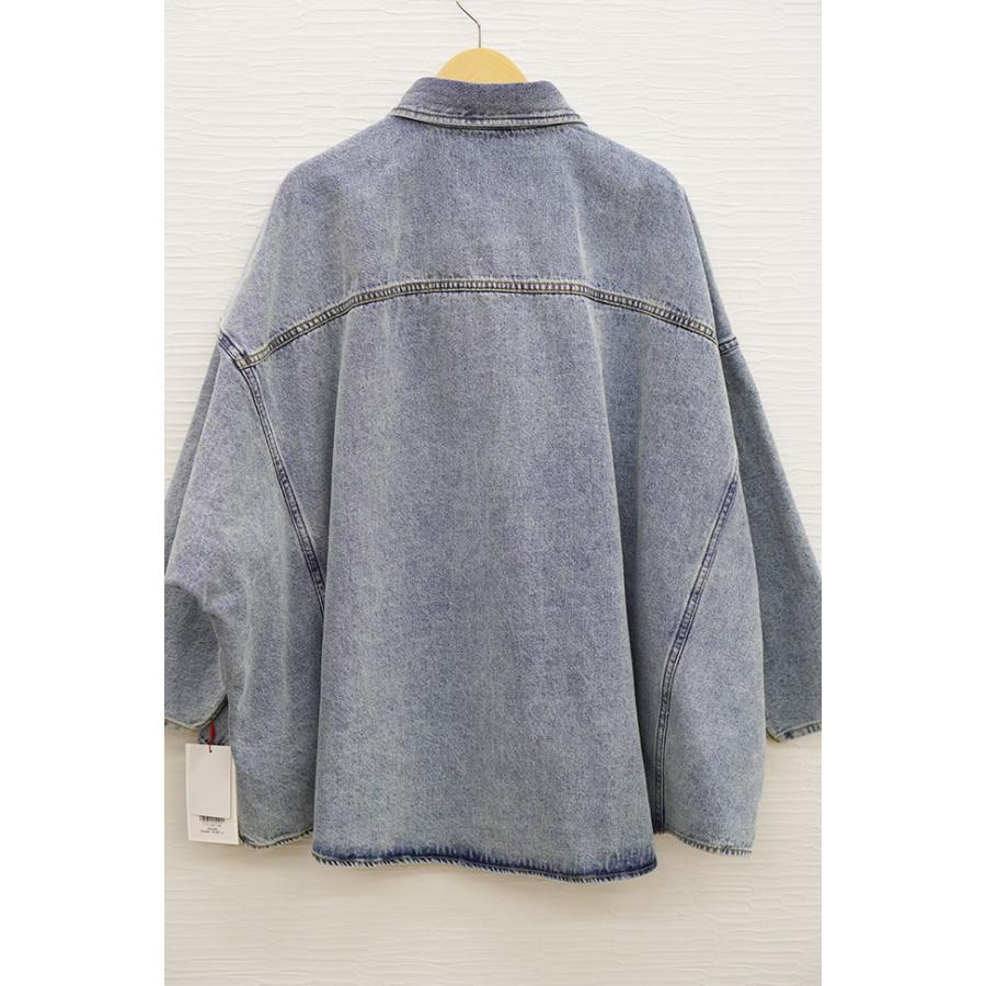 PASSIONE パシオーネ レディース ワイドシルエット デニムシャツ 春秋冬シーズン 616413 | PASSIONE | 08